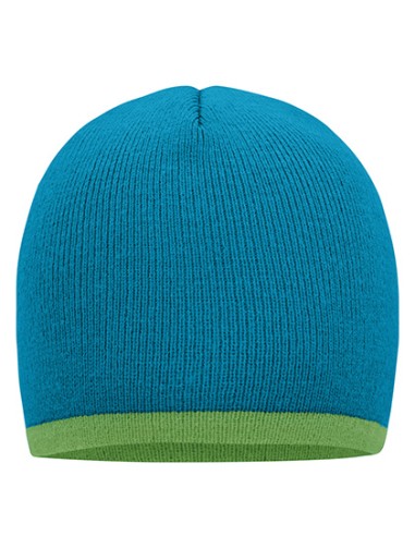 M-MB7584-Beanie With Contrasting Border